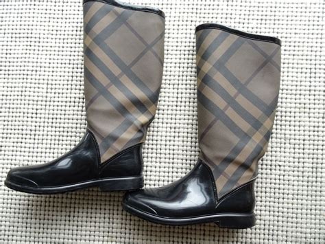 burberry gummistiefel 39|Burberry Gummistiefel, Gr. 39 .